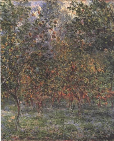 Under Lemon Trees by Claude Monet